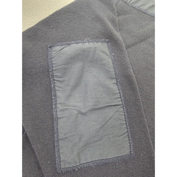 Mariner Sweater Mens 2XL Navy Commando Wool Blend Made in Italy Patches - Picture 5 of 14